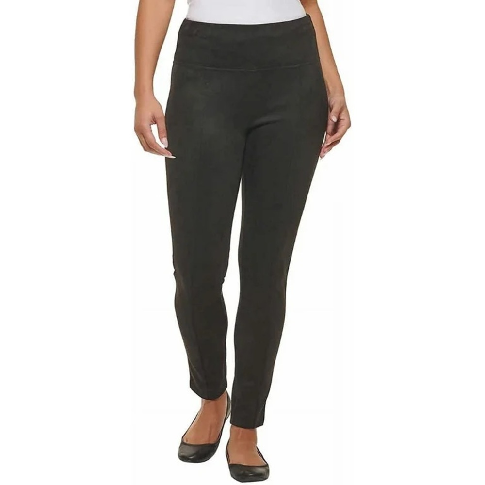 Andrew Marc Women's Lightweight Faux Suede Pull on Pant